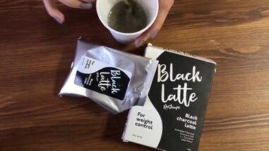 Expérience dans l'utilisation du lait carboné Black Latte